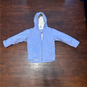 Light Lavender Hooded Puffer Jacket